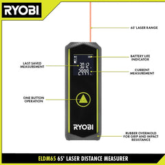 65' Laser Distance Measurer
