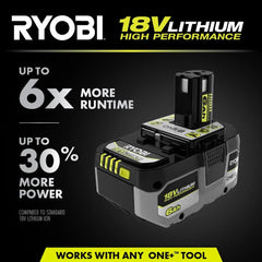 18V ONE+ 6AH LITHIUM-ION HIGH PERFORMANCE BATTERY