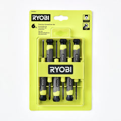 6-Piece Precision Screwdriver Set with Cushion Grip Handles