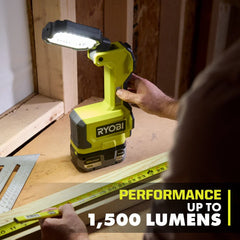 ONE+ 18V Hybrid Cordless LED Magnetic Task Light (Tool Only, Magnetic LED Light)