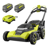 40V HP Brushless 21" Walk Behind Self-Propelled Lawn Mower w/ (2) 6.0Ah Batteries and Charger