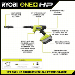 18V ONE+ HP BRUSHLESS EZCLEAN POWER CLEANER