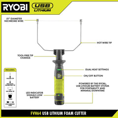 USB LITHIUM FOAM CUTTER KIT