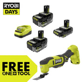 18V ONE+ LITHIUM HIGH PERFORMANCE STARTER KIT WITH FREE 18V ONE+ MULTI-TOOL