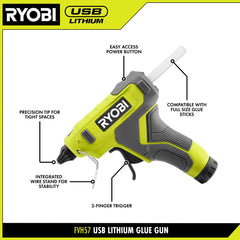 USB Lithium Glue Gun Kit