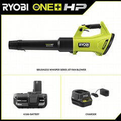 18V ONE+ HP BRUSHLESS WHISPER SERIES 450 CFM BLOWER KIT