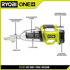 18V ONE+ Pool Vacuum Kit