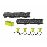 LINK 7-Piece Wall Storage Kit, Heavy Duty Wall Hooks