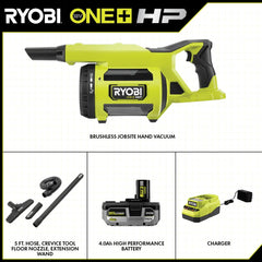 18V ONE+ HP BRUSHLESS JOBSITE HAND VACUUM KIT