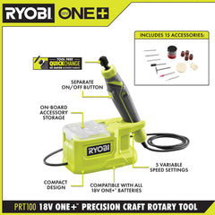 18V ONE+ Precision Craft Rotary Tool Kit
