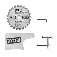 18V ONE+ 7-1/4" Compound Miter Saw with (1) 4.0 Ah Battery and 18V Charger