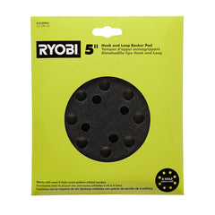 5" BACKER PAD FOR ORBITAL SANDERS