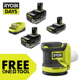 18V ONE+ LITHIUM HIGH PERFORMANCE STARTER KIT WITH FREE 18V ONE+ 5" RANDOM ORBIT SANDER