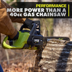 40V HP BRUSHLESS 18" CHAINSAW KIT