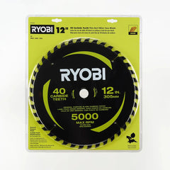 12" 40 CARBIDE TEETH THIN KERF MITER SAW BLADE