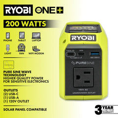 18V ONE+ 200W Power Source/Charger Kit