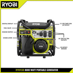 9500W Portable Gas Generator