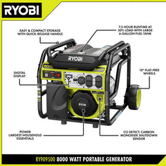 9500W Portable Gas Generator