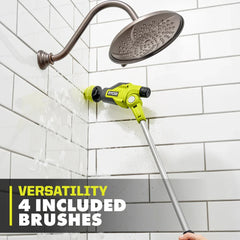 USB Lithium Telescoping Power Scrubber Kit