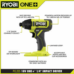 18V ONE+ 6-TOOL COMBO KIT