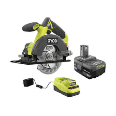 ONE+ 18V Cordless 5-1/2 in. Circular Saw Kit with 4.0 Ah Battery and Charger