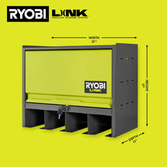 LOCKABLE TOOL ORGANIZER CABINET