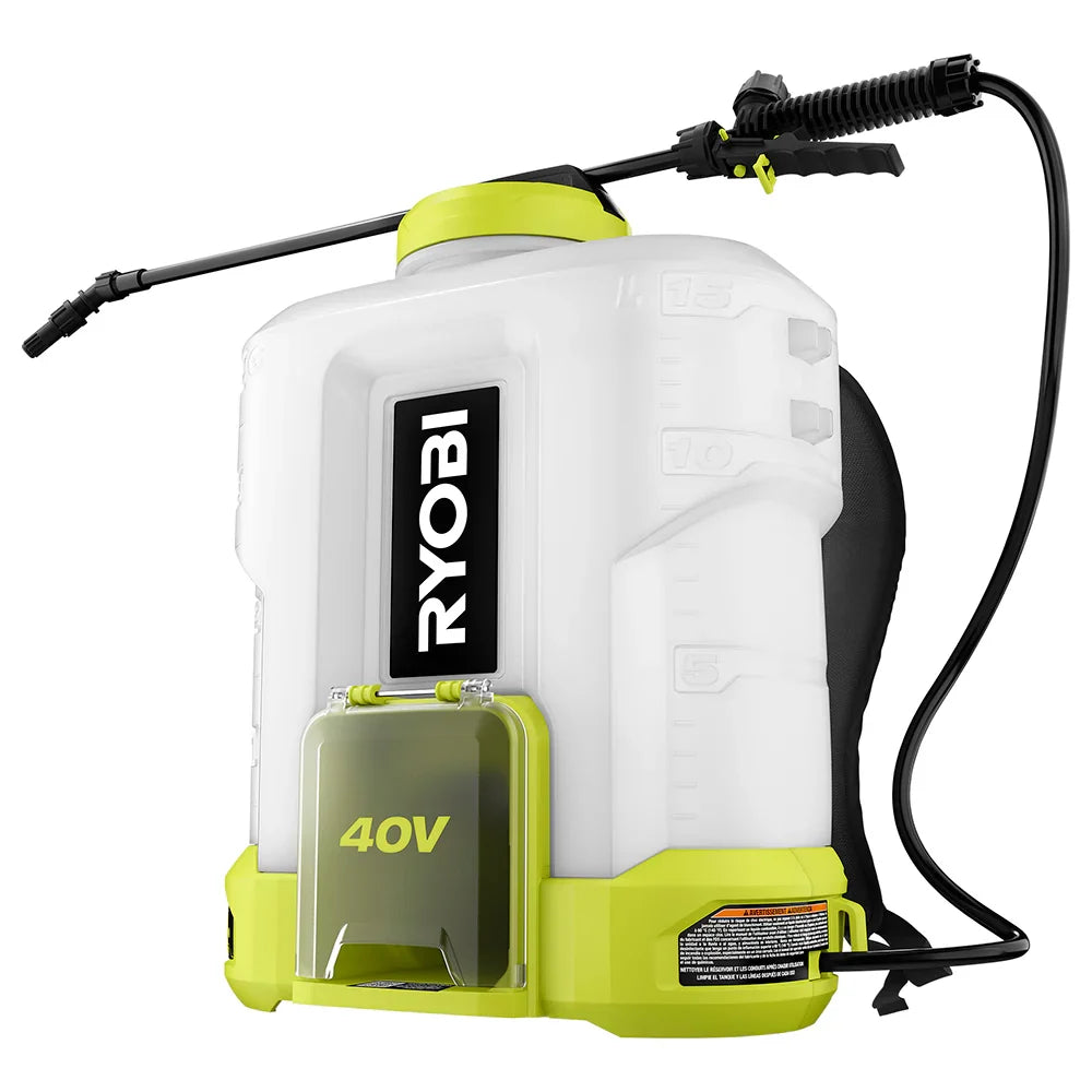 40V 4 GALLON BACKPACK CHEMICAL SPRAYER