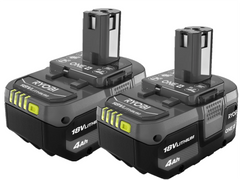 18V ONE+ 4AH LITHIUM BATTERY (2-PACK)
