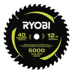 12" 40 CARBIDE TEETH THIN KERF MITER SAW BLADE