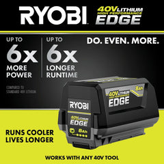 40V 8Ah LITHIUM HIGH PERFORMANCE EDGE BATTERY