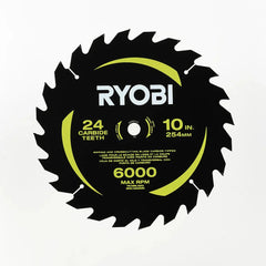 10" 24 CARBIDE TEETH THIN KERF MITER SAW BLADE
