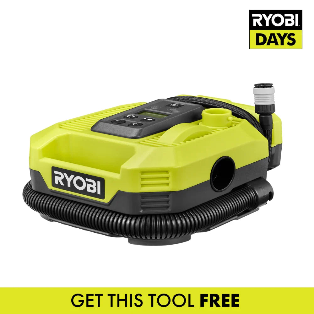 18V ONE+ DUAL FUNCTION DIGITAL INFLATOR/DEFLATOR