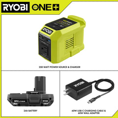 18V ONE+ 200W Power Source/Charger Kit