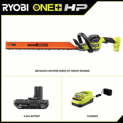 18V ONE+ HP BRUSHLESS WHISPER SERIES 24" HEDGE TRIMMER KIT