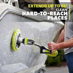 18V ONE+ VORTEX TELESCOPING POWER SCRUBBER