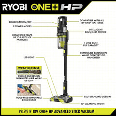 18V ONE+ HP ADVANCED STICK VACUUM