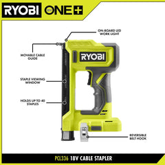 18V ONE+ Cable Stapler