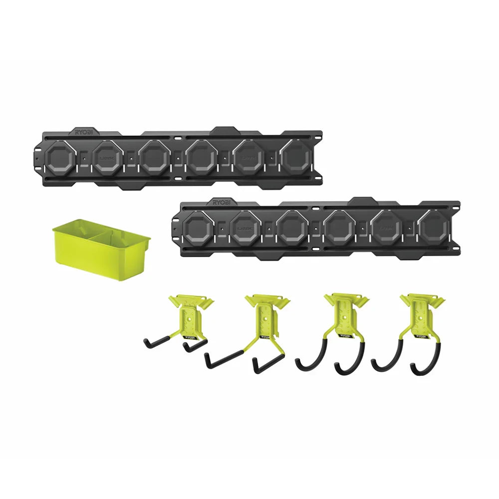 LINK 7-Piece Wall Storage Kit, Heavy Duty Wall Hooks