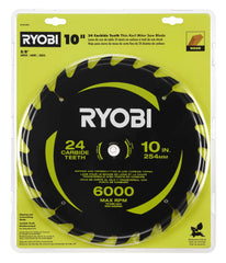 10" 24 CARBIDE TEETH THIN KERF MITER SAW BLADE