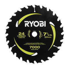 7-1/4" x 24T Carbide Teeth Thin Kerf Circular Saw Blade Set (5 Piece)