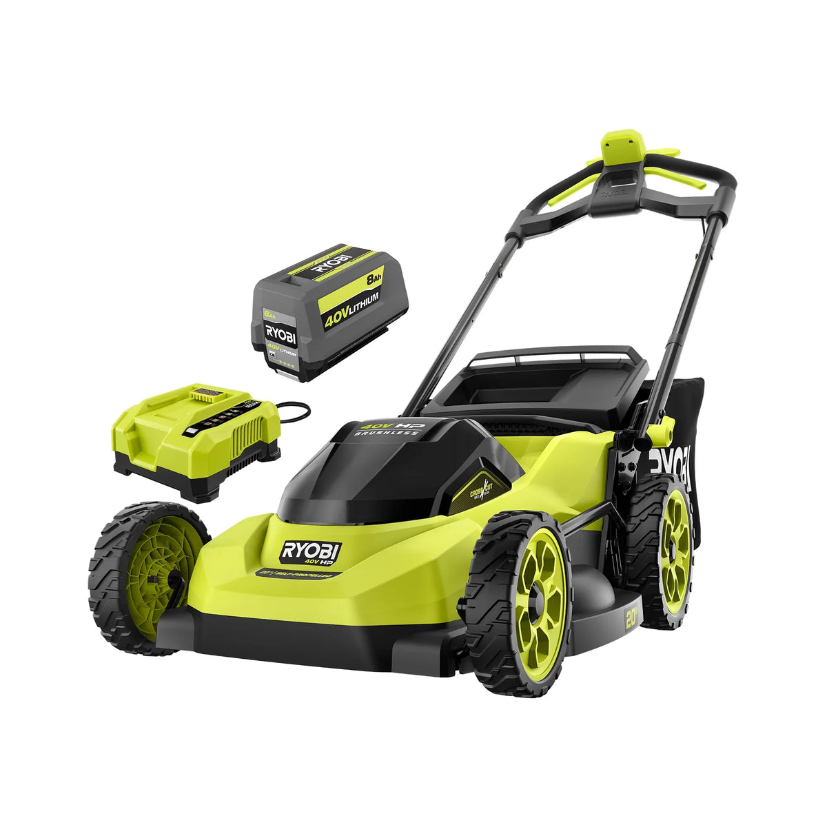 40V HP BRUSHLESS 20" SELF-PROPELLED MULTI-BLADE MOWER KIT