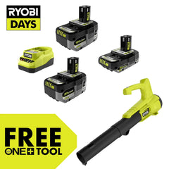 18V ONE+ LITHIUM HIGH PERFORMANCE STARTER KIT WITH FREE 18V ONE+ 250 CFM BLOWER