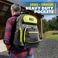 16" Backpack with Tool Organizer