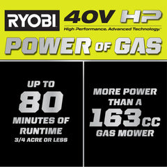 40V HP BRUSHLESS 21" SELF-PROPELLED MOWER KIT