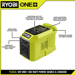18V ONE+ 200W Power Source/Charger