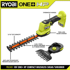 18V ONE+ HP Compact Brushless Shear/Shrubber Kit