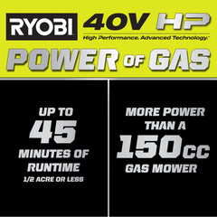40V HP BRUSHLESS 20" PUSH MOWER KIT