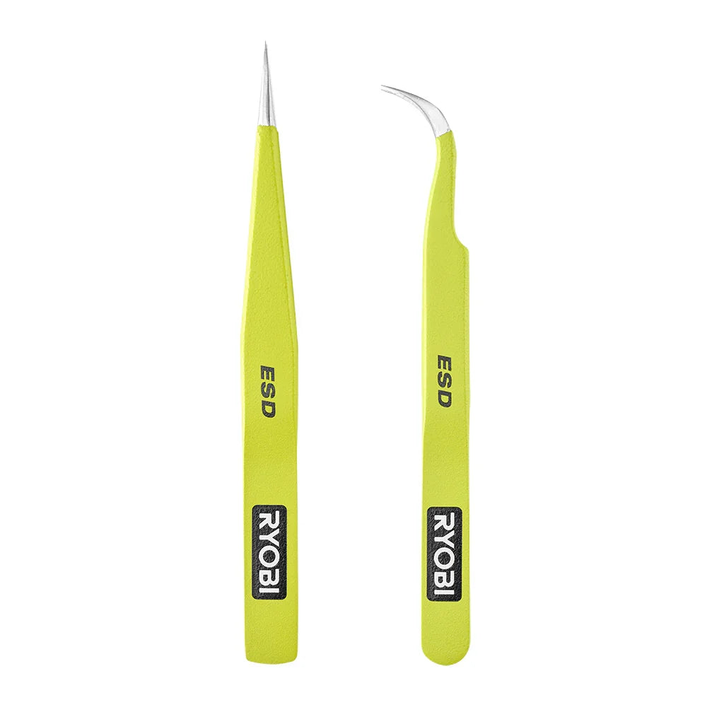 2 PC. Precision Anti-Static Tweezers