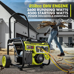 4500W Portable Gas Generator
