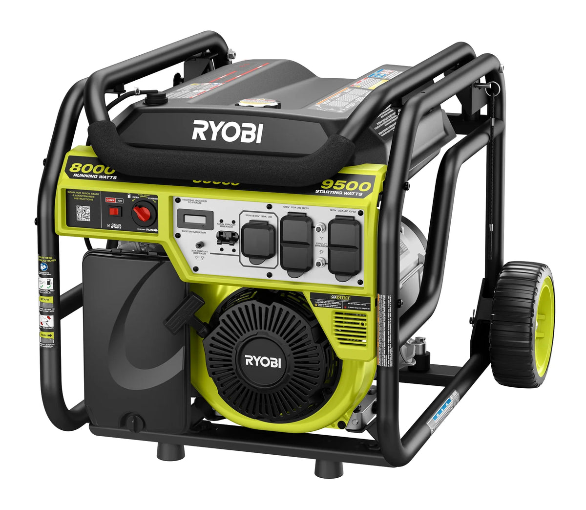 9500W Portable Gas Generator